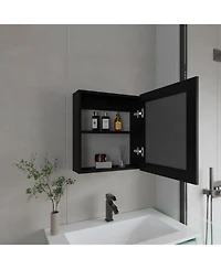 Fm Furniture Payson medicine cabinet in melamine with mirror included