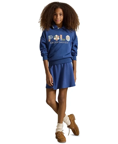 Polo Ralph Lauren Girls' 7-16 Long-Sleeve Sweatshirt