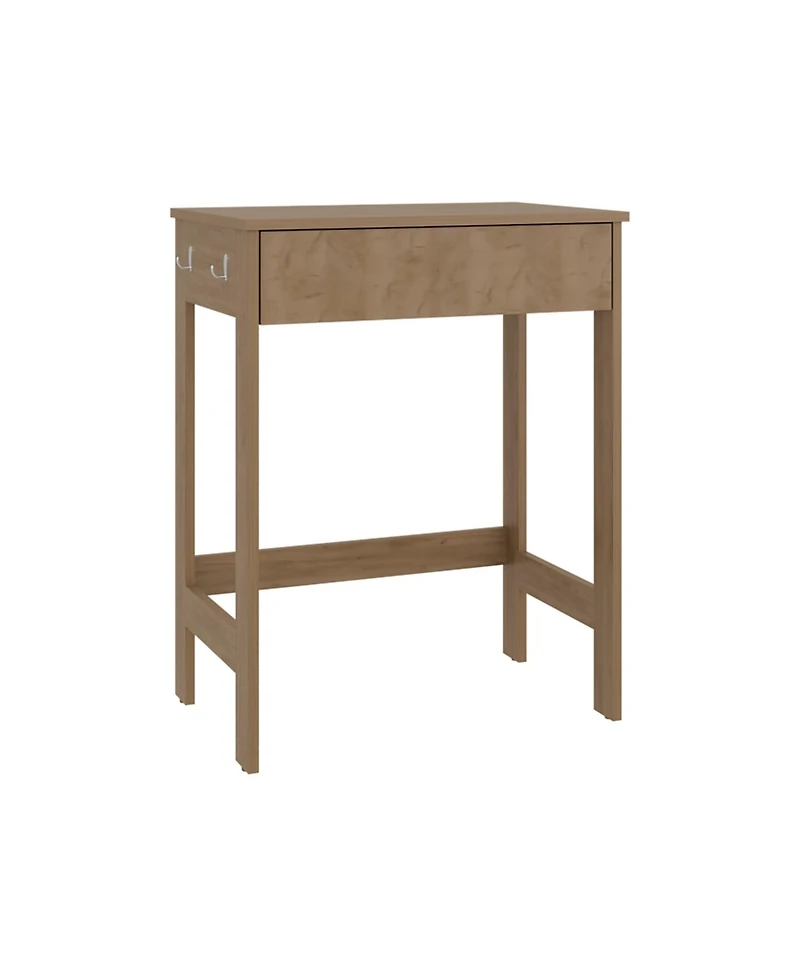 Fm Furniture Eagar Space-Saving Desk,sleek minimalist design with sturdy frame, practical work surface for home or office
