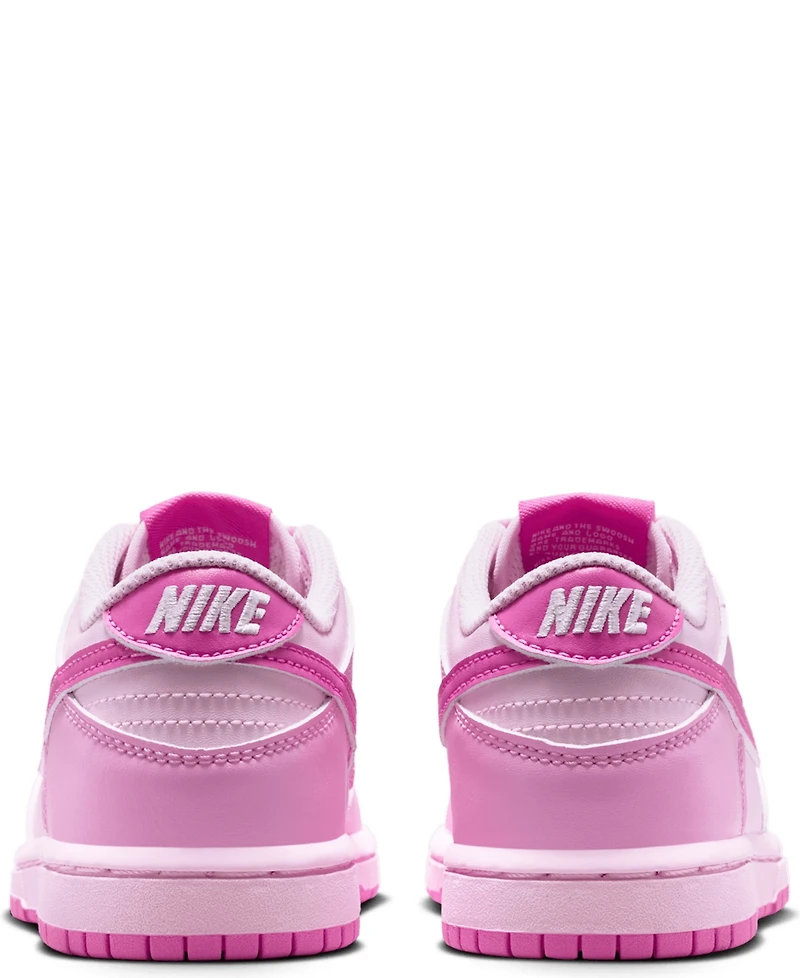 Nike Little Girls' Dunk Low Lifestyle Sneakers from Finish Line