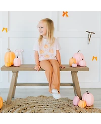 Sweet Wink Toddler Girls Coquette Pumpkin Short Sleeve T-Shirt