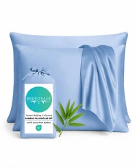BedVoyage Luxury Viscose from Bamboo Pillowcase Pair, Standard