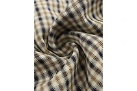 Aelfric Eden Women's Short-Sleeve Plaid Embroidered Button-Down Shirt