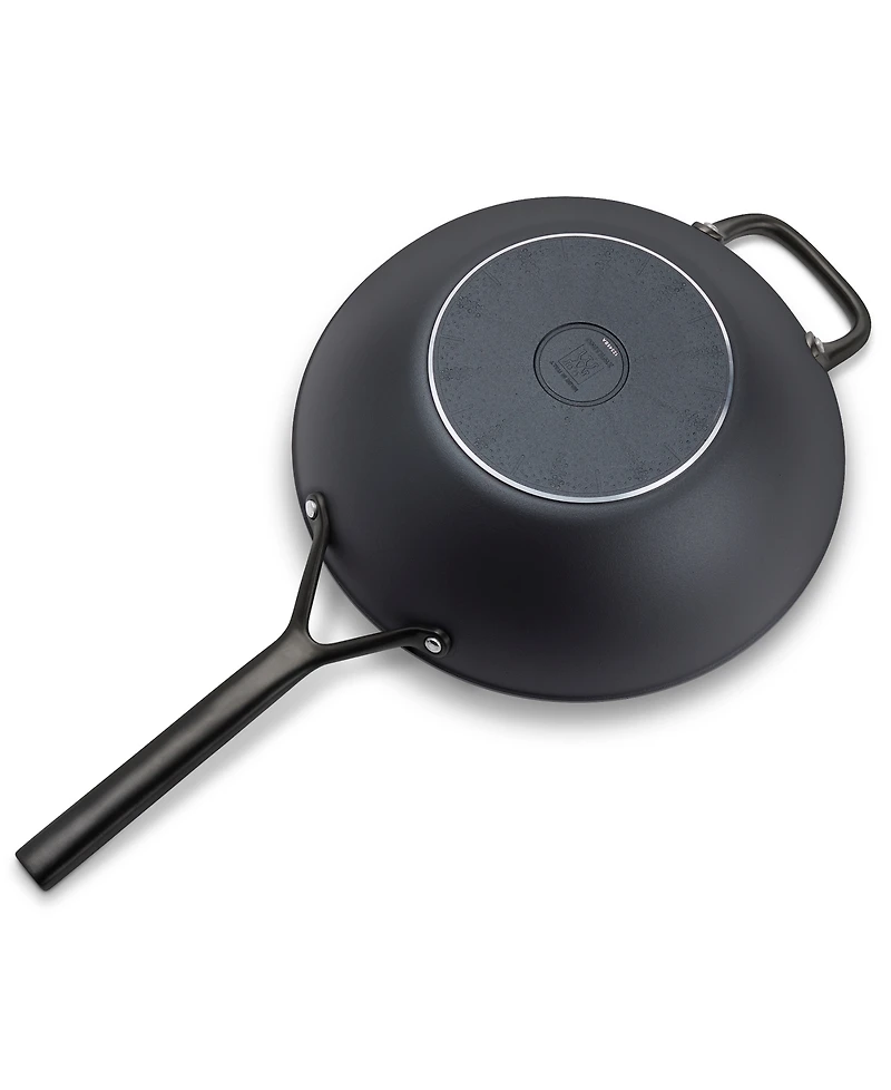 Zwilling Milano 12" Aluminum Ceramic Nonstick Covered Saute Pan with Glass Lid