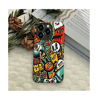 Lisen 2-Layer Phone Case with Anti-Slip Grip and Raised Camera Ring, Compatible with Apple iPhone 16 Pro Max