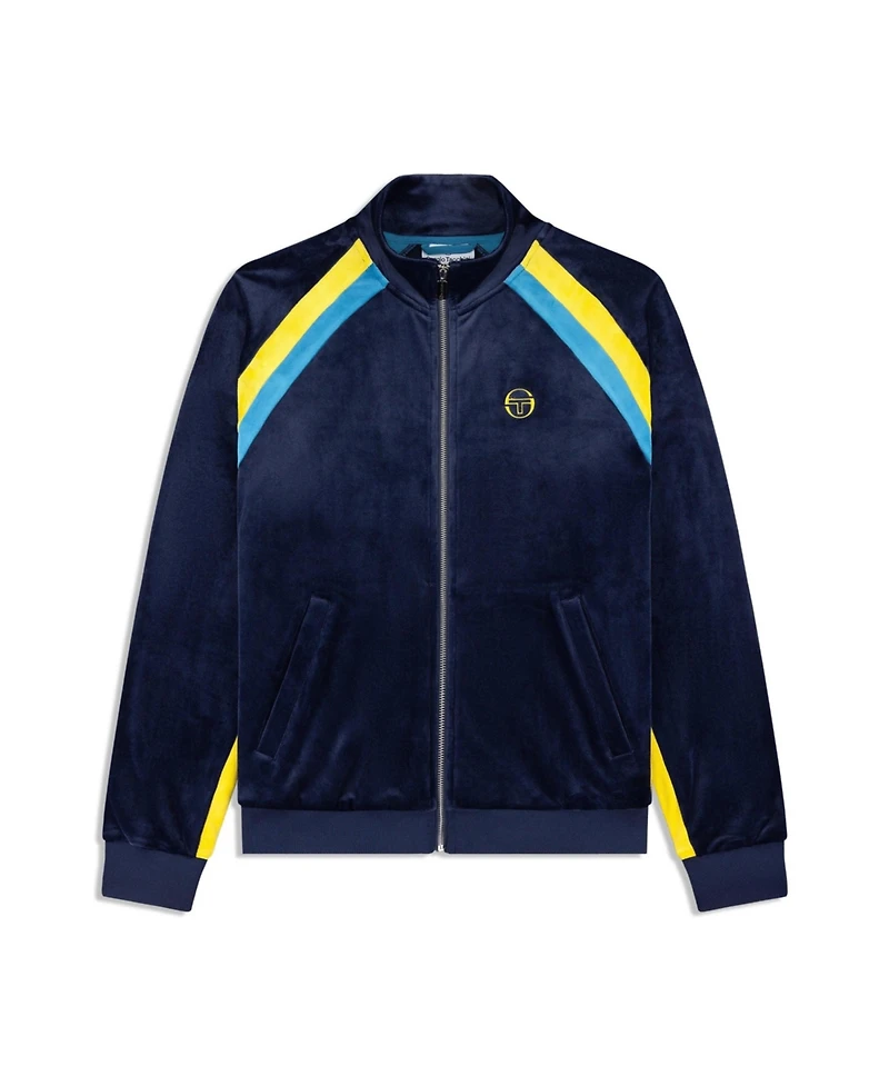 Sergio Tacchini Men's Banda Velour Track Jacket