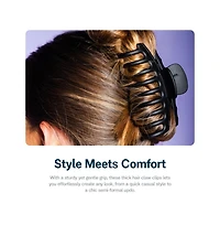 Gimme Beauty Thick Hair Claw Clips Durable, No-Slip Design for Curly and Textured Hair