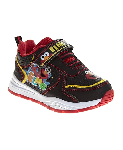 Sesame Street Kids (5-11) Elmo Light Up Hook and Loop Fashion Sneaker (Toddler / Kid)
