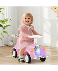 Sevorley Toddler Foot-to-Floor Ride-On Push Car with Horn, Lights and Storage, Ages 19-36 Months