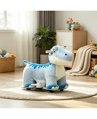 Sevorley 6V Dinosaur Ride-On Toy with Forward Drive, Ages 18-36 Months