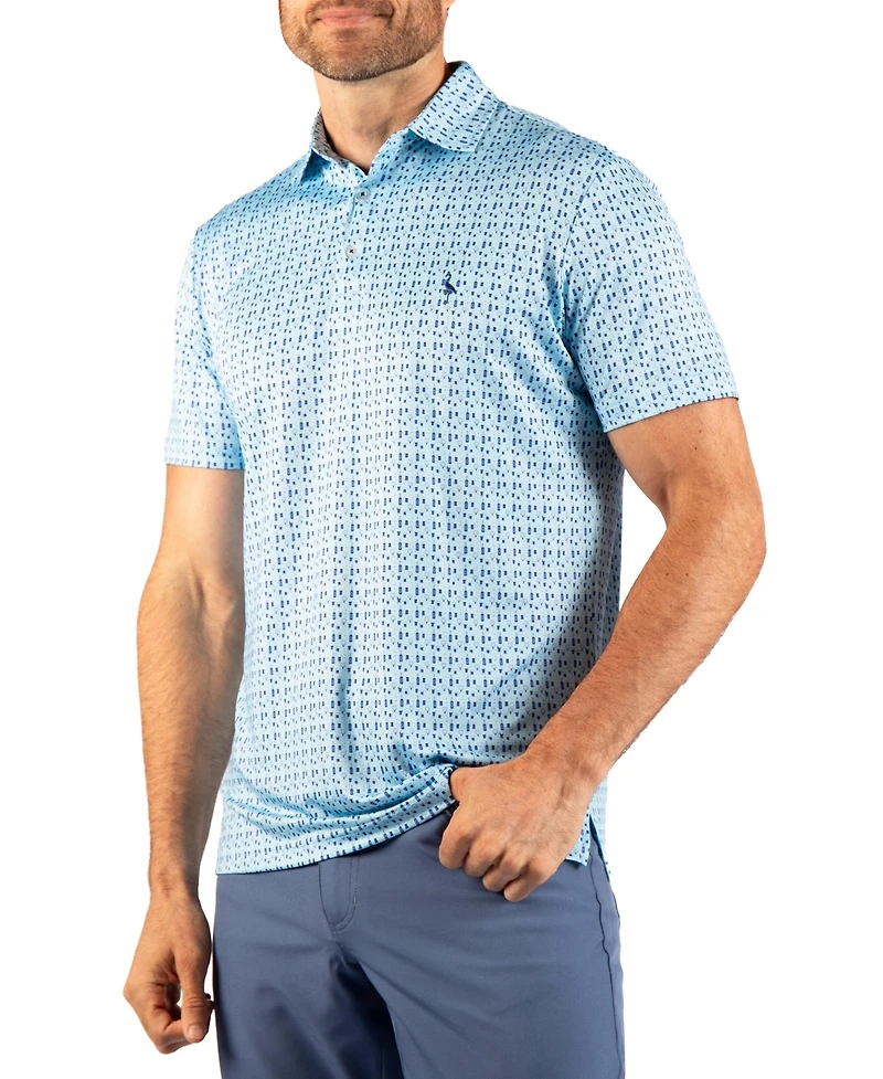 TailorByrd Men's Bottoms Up Performance Polo