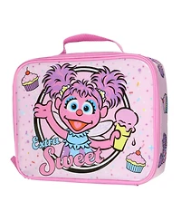 Sesame Street Lunch Box Extra Sweet Abby Caddabby Insulated Lunch Bag Tote 10"