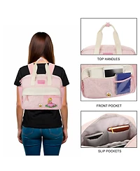 Super Mario Bros Mini Backpack with Character Icons and Adjustable Straps
