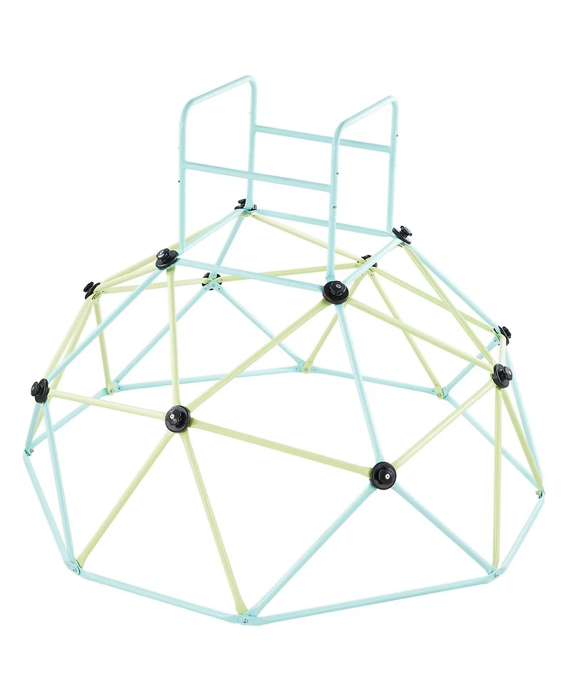 Slickblue Kids Climbing Dome Geometric Indoor-Outdoor, 600 lbs Capacity, Ages 3-10
