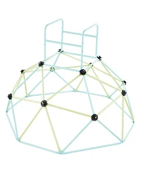 Slickblue Kids Climbing Dome Geometric Indoor-Outdoor, 600 lbs Capacity, Ages 3-10