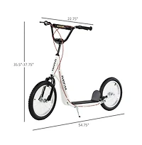 Sevorley Kids Kick Scooter with Adjustable Handlebar, Non-Slip Deck & All-Terrain Tires, Ages 3+