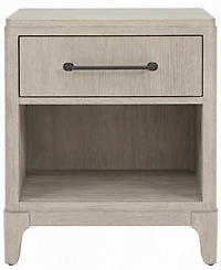 Sadie One Drawer Wood Nightstand, Macy's Exclusive