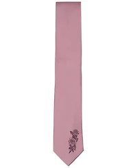 Bespoke Fashion Women's La Femme Rose Pattern Necktie
