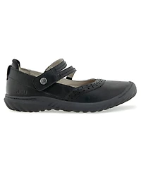 Jbu Women's Adeline-Wide Mary Jane Flats