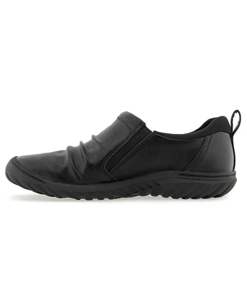 Jbu Women's Romi Closed Round Toe Casual Flats