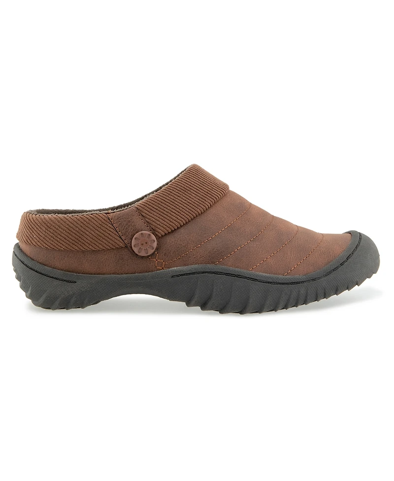 Jbu Women's Judith Casual Slip-On Clogs