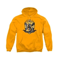 Harry Potter Men's Hufflepuff Quidditch Crest Pull-Over Hoodie