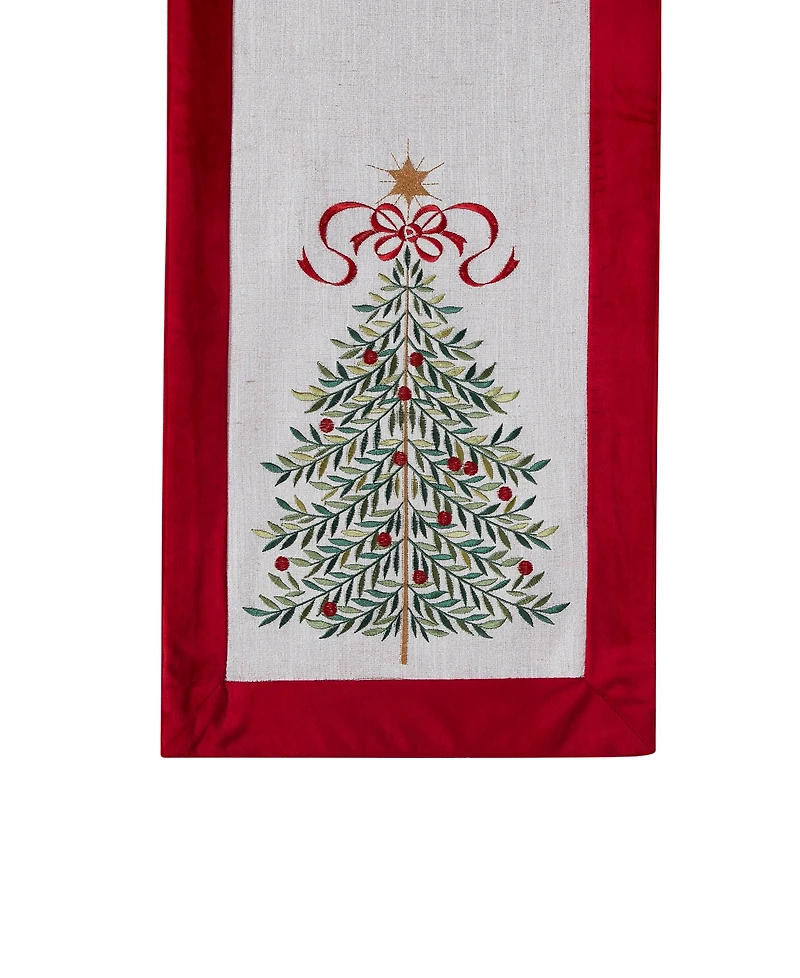 Avanti Modern Tree Table Runner, 14" x 72"