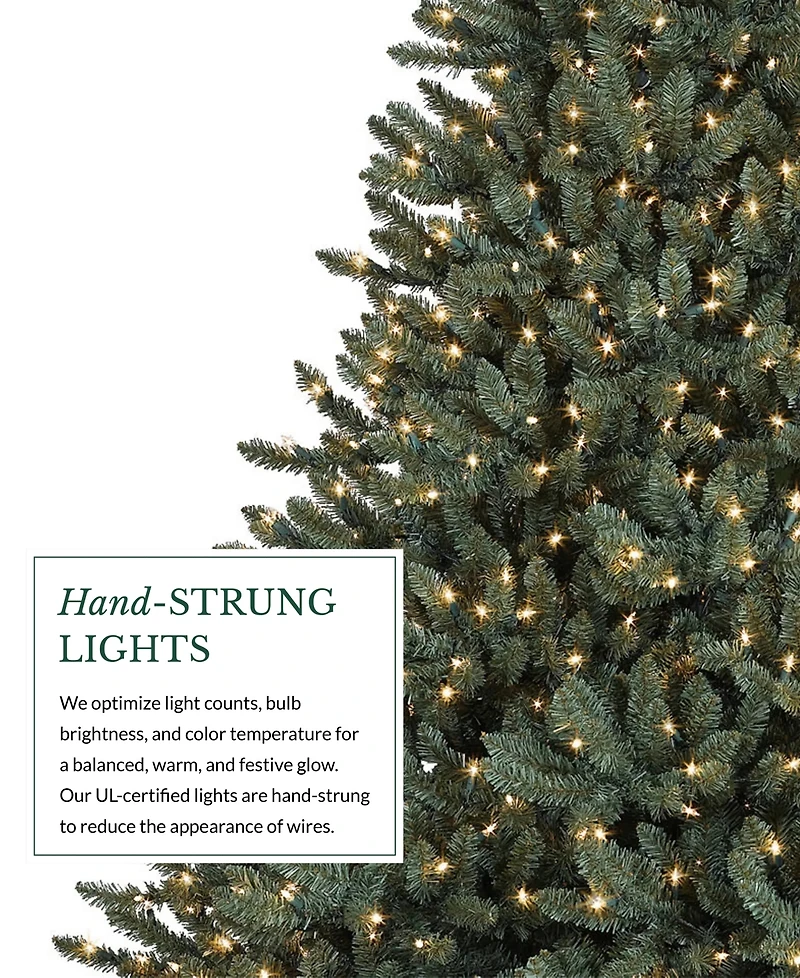 Balsam Hill 9 ft Pre-Lit Classic Spruce Tree