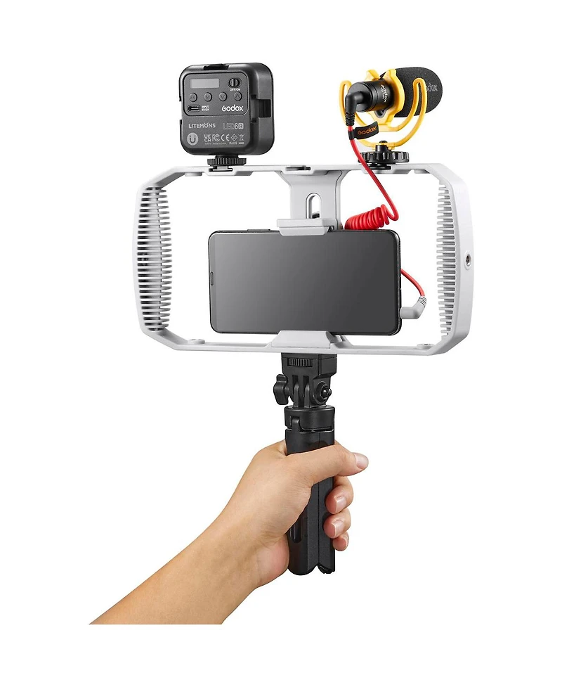 Godox VK1-lt Vlogging Kit For mobile devices with Lightning ports