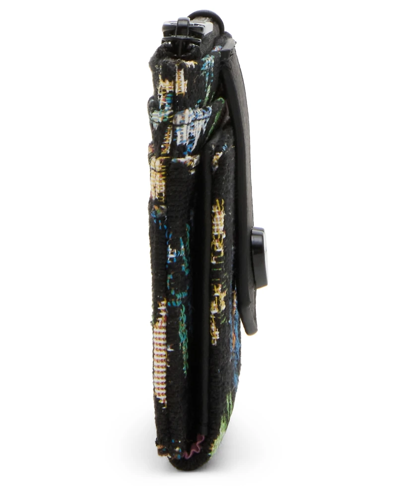 Betsey Johnson Tapestry Snap Wallet