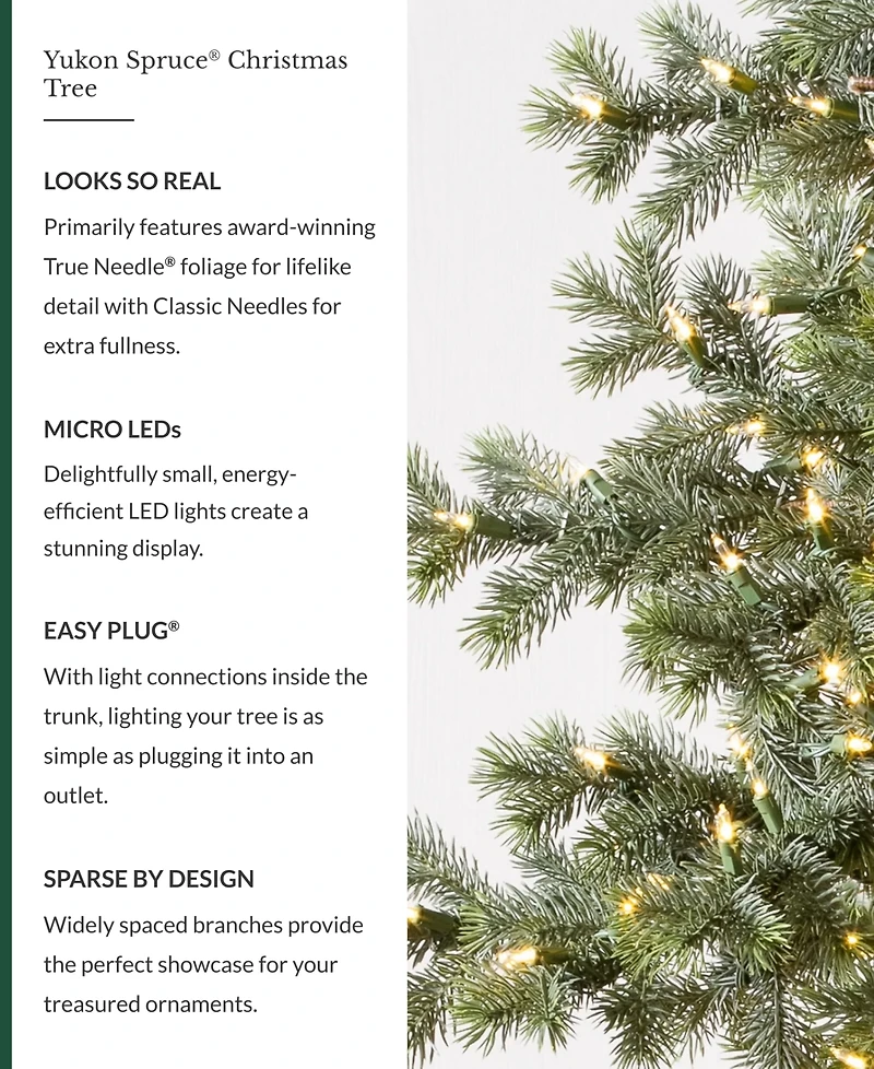 Balsam Hill Yukon Spruce 9' Tree