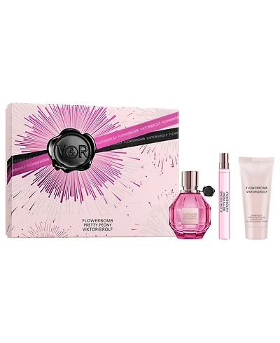 Viktor & Rolf 3-Piece Flowerbomb Eau de Parfum Holiday Gift Set