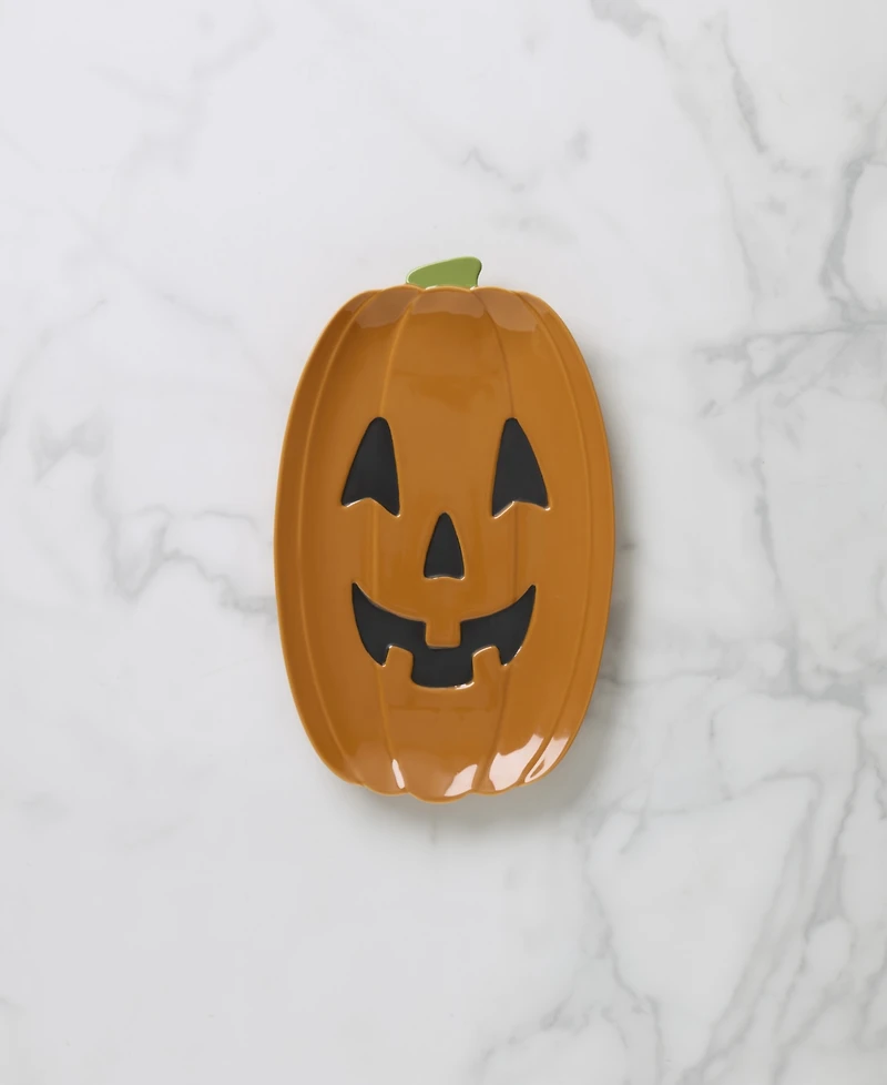 Lenox Pumpkin Figural Hors d'Oeuvres Tray