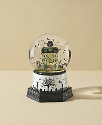 Lenox Haunted Village Light-Up Snow Globe