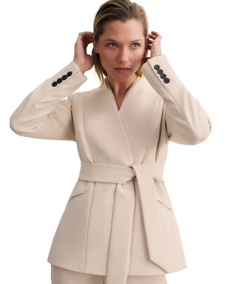 The Fold Women's Selsey Doppio Crepe Blazer