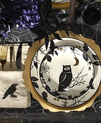 Lenox Haunted Halloween Dinner Plates, Set of 4