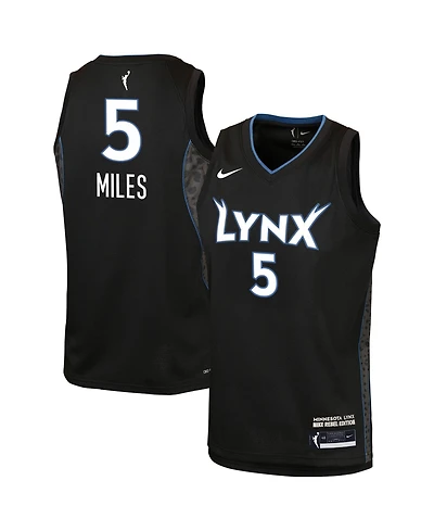 Nike Big Boys and Girls Olivia Miles Black Minnesota Lynx Victory Jersey
