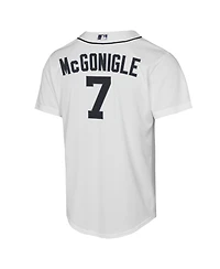 Nike Big Boys and Girls Kevin McGonigle White Detroit Tigers Home Replica Jersey