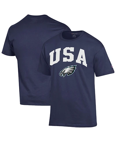 Champion Men's Navy Philadelphia Eagles Americana T-Shirt