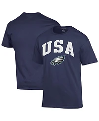 Champion Men's Navy Philadelphia Eagles Americana T-Shirt