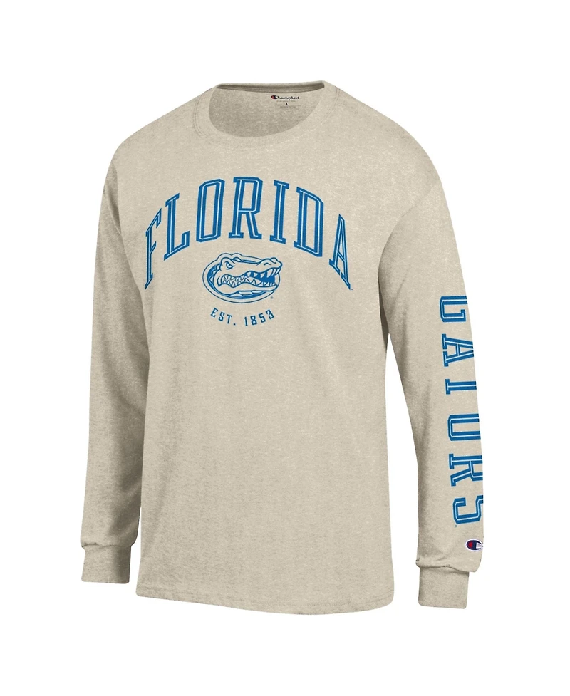 Champion Men's Florida Gators Neutral Arch Long-Sleeve Classic Fit T-Shirt