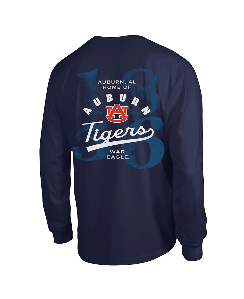 Champion Men's Auburn Tigers Laminated All-Star Long Sleeve T-Shirt