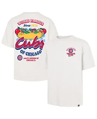 '47 Brand Men's Cream Chicago Cubs Glizzy T-Shirt