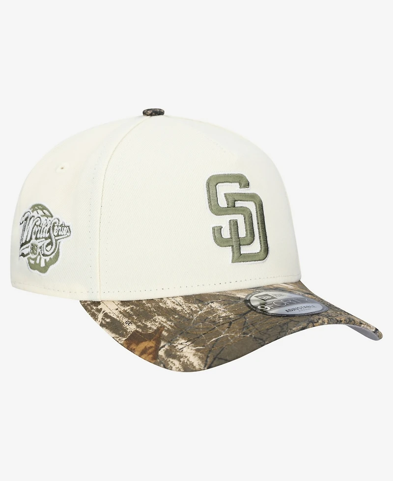 New Era Men's Khaki/Realtree Camo San Diego Padres 9FORTY A-Frame Adjustable Hat