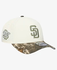 New Era Men's Khaki/Realtree Camo San Diego Padres 9FORTY A-Frame Adjustable Hat