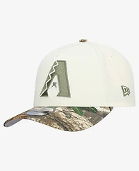New Era Men's Khaki/Realtree Camo Arizona Diamondbacks 9FORTY A-Frame Adjustable Hat