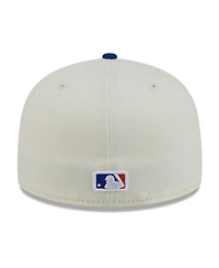 New Era Men's White/Royal York Mets Blossom 59FIFTY Fitted Hat