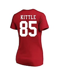 Fanatics Plus San Francisco 49ers George Kittle V-Neck T-Shirt