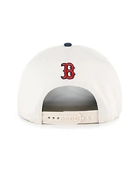 '47 Brand Men's Natural/Navy Boston Red Sox Rope Script Hitch Adjustable Hat