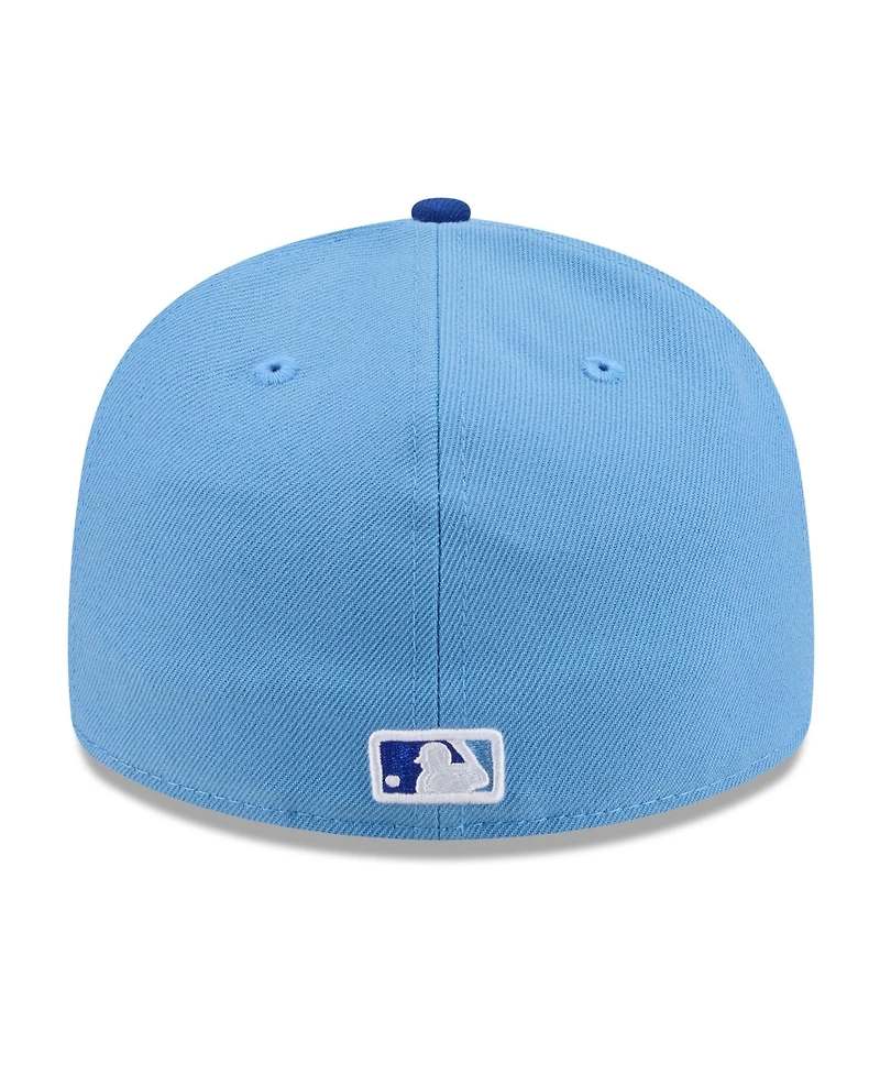New Era Men's Light Blue/Royal Kansas City Royals 2026 Baseball Hall of Fame 59FIFTY Low Fitted Hat